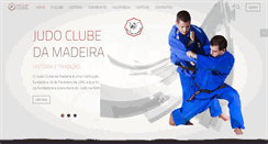 Desktop Screenshot of judoclubemadeira.com
